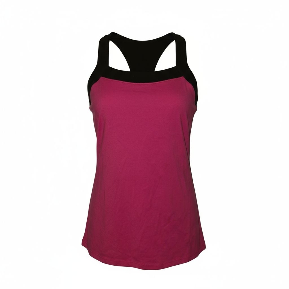 Victoria's Secret Pink and Black Tank Top